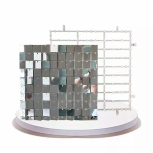 Shimmer Wall Transparent Backboard Sliver (Snap Button)