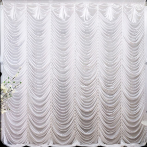 Backdrop Curtains White (3*3 M)