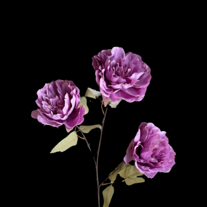 Artificial Flower Peony Purple