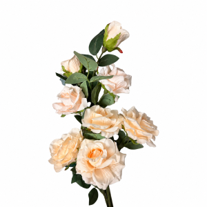 Artificial Rose Bunch Champange (8 heads)