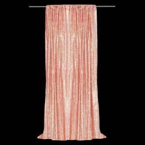 Sequin Curtains Rose Gold ( 1.2m *3m)