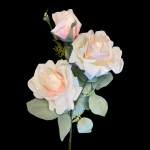 Artificial Flower Rose Champagne