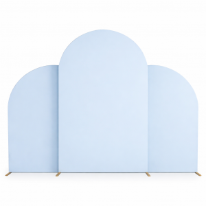 Elastic Arch Frame Cover Set Blue (3PCS)