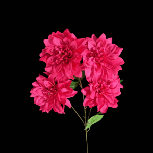 Artificial Dahlia Hot Pink