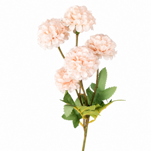 Artificial  Ping Pong Chrysanthemum Champange