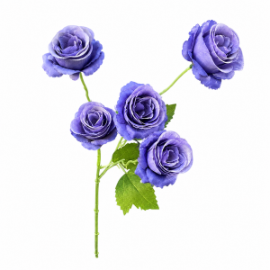 Artificial Small Rose Purple