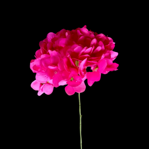 Artificial Flower Hydrangea Hot Pink
