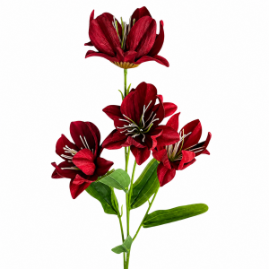 Artificial Amaryllis Red