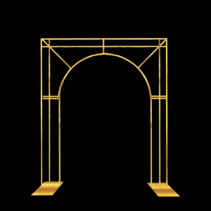 Square Arch Frame Shinne Gold (2.4M*1.6M)