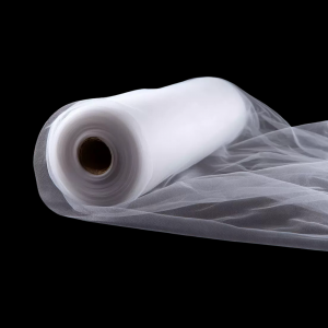 Soft Tulle Fabric Roll  White (75cm*50m)
