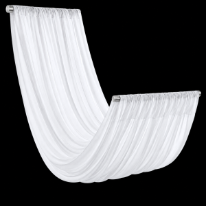 Ready-to-Use Chiffon Ceiling Draping 1.5m*10m
