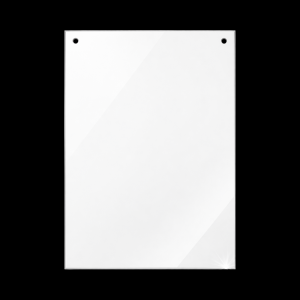 Welcome Sign Acrylic Sheet White (80cm*60cm)