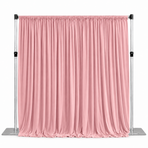 Milk Silk Backdrop Curtain Dusty Rose (3m*3m)
