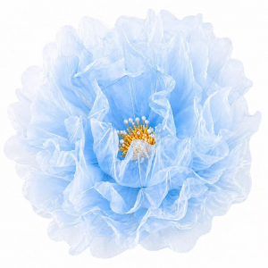 Giant Yarn Flower Head Blue (70cm)