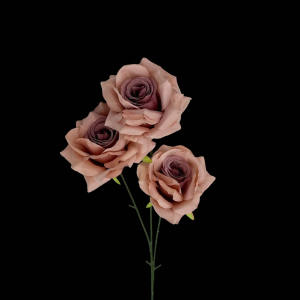 Artificial Rose Brown