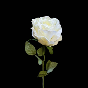 Vintage Artifical Rose White