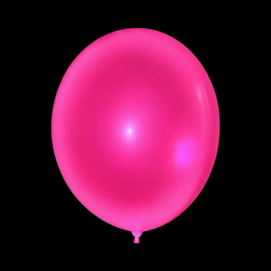 10 Inch Neon Balloon Pink  (100PCS)